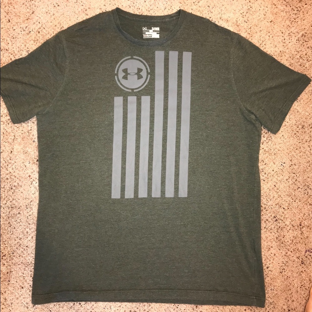 Under Amour American Flag Short sleeve Tee
